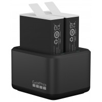 GoPro İkili Şarj Cihazı + 2 Adet Enduro Batarya ADDBD-211-EU ( Hero 12 / 11 / 10 / 9 Black)