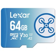 Lexar 64GB FLY High-Performance 1066x microSDXC UHS-I C10 A2 V30 U3