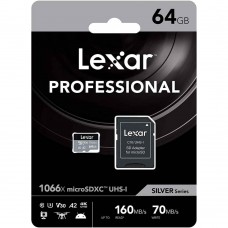 Lexar Professional 64GB 1066x microSDXC UHS-I U3 C10 V30