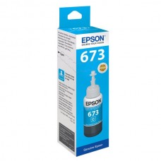 Epson T673 Inkjet Mürekkep Kartuş (Orijinal, Kutulu) C * Cyan/Mavi