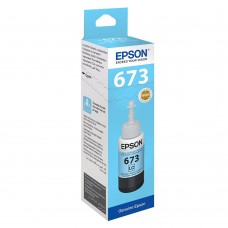 Epson T673 Inkjet Mürekkep Kartuş (Orijinal, Kutulu) LC * Light Cyan