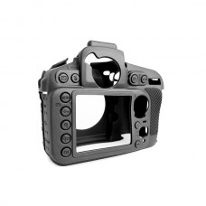 EasyCover Nikon D810 için Silikon Kılıf + Ekran Koruyucu - Siyah