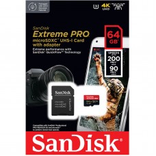 SanDisk Extreme Pro 64GB microSDXC UHS-I U3 V30 A2 