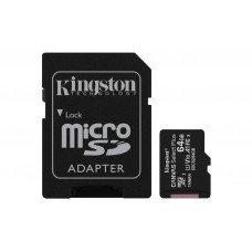 Kingston 64GB Canvas Select Plus 100Mb/s Class 10 U1 A1 SDCS2/64GB