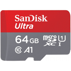 SanDisk Ultra 64GB microSDXC UHS-I U1 A1 SDSQUAB-064G-GN6MN