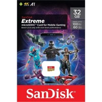 SanDisk Extreme 32GB microSDHC A1 U3 V30 SDSQXAF-032G-GN6GN