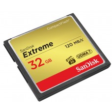Sandisk Extreme 32GB CF Compact Flash Kart 120Mb/s 