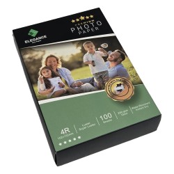 Elegance 4R 10x15 cm Luster / Mat Fotoğraf Kağıdı 260gsm (100 Adet) Elegance 4R 10x15 cm Luster / Mat Fotoğraf Kağıdı 260gsm (100 Adet)