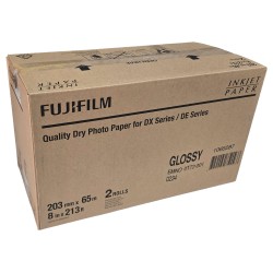 FujiFilm Quality Dry Photo Paper Glossy/Parlak (203mm x 65m) - 1 Rulo