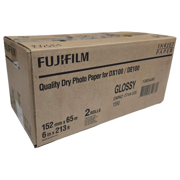 FujiFilm Quality Dry Photo Paper Glossy/Parlak (152mm x 65m) - 1 Rulo