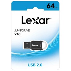 Lexar 64GB JumpDrive V40 USB 2.0 (NLJDV40-64GAB)