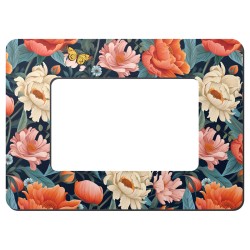 MONO 10x15 cm Papaver Botanik Çiçek Desenli MDF Çerçeve MONO 10x15 cm Papaver Botanik Çiçek Desenli MDF Çerçeve