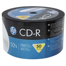 HP CD-R 52x 700MB 80 Min 50'li Paket Boş CD HP CD-R 52x 700MB 80 Min 50'li Paket Boş CD