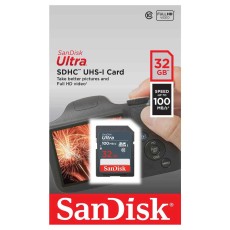 SanDisk Ultra 32GB SDHC UHS-I 100MB/s (SDSDUNR-032G-GN3IN) SanDisk Ultra 32GB SDHC UHS-I 100MB/s (SDSDUNR-032G-GN3IN)