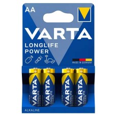 Varta Longlife Power AA Alkalin Pil 4 Adetli Blister LR6 1.5V