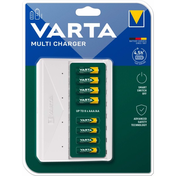 Varta LCD Multi Charger Çoklu Şarj Cihazı (57659 101 401) Varta LCD Multi Charger Çoklu Şarj Cihazı (57659 101 401)